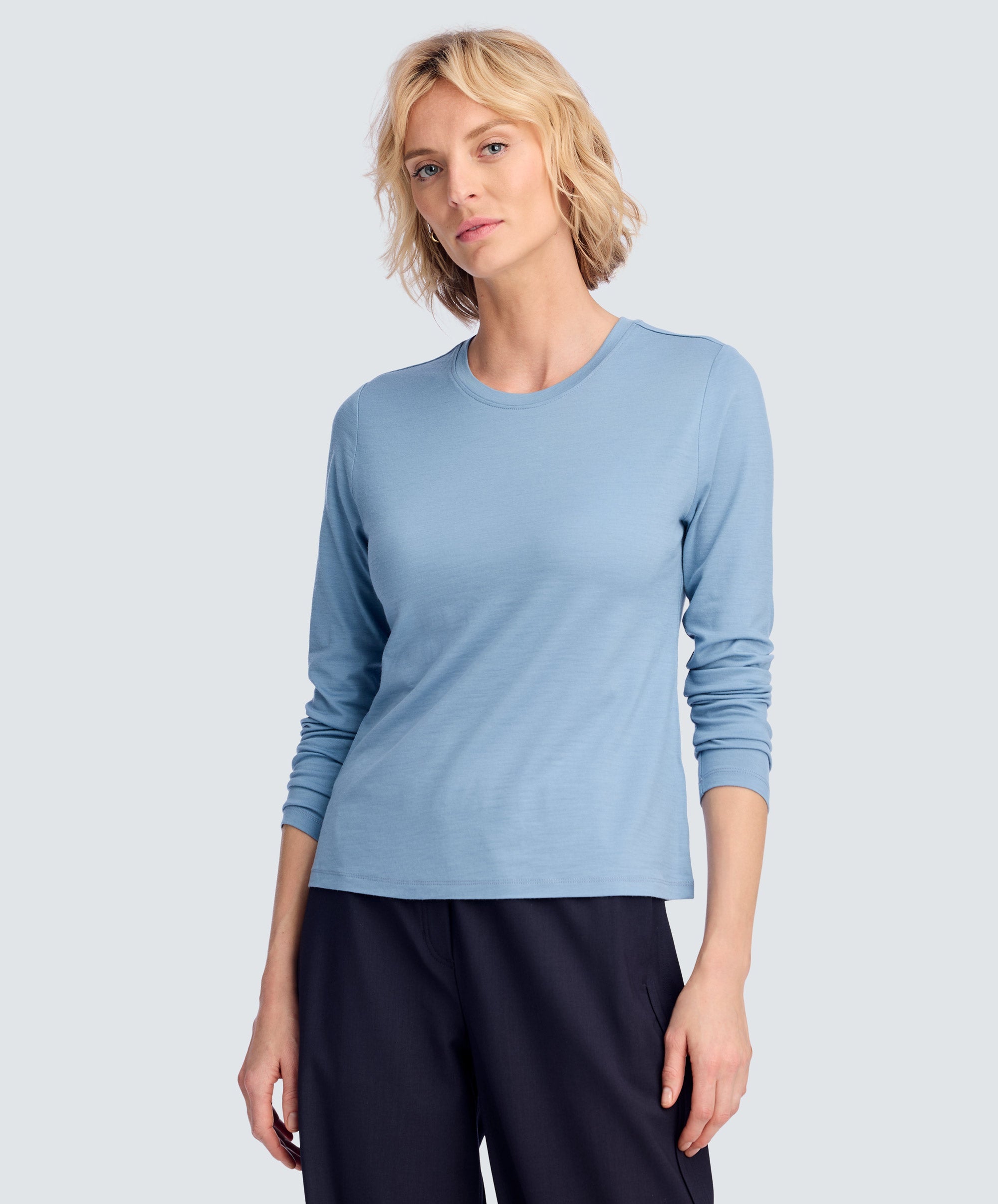 Women's Long Sleeve Merino Crew