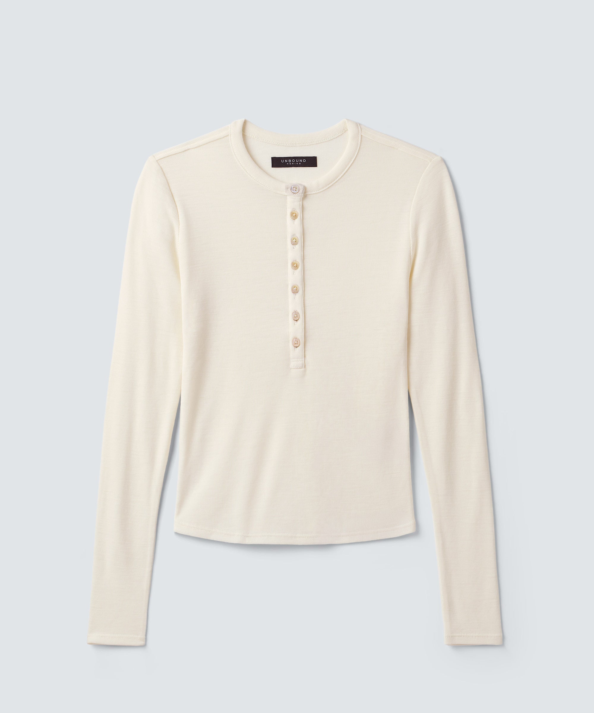 Women's Merino Rib Henley