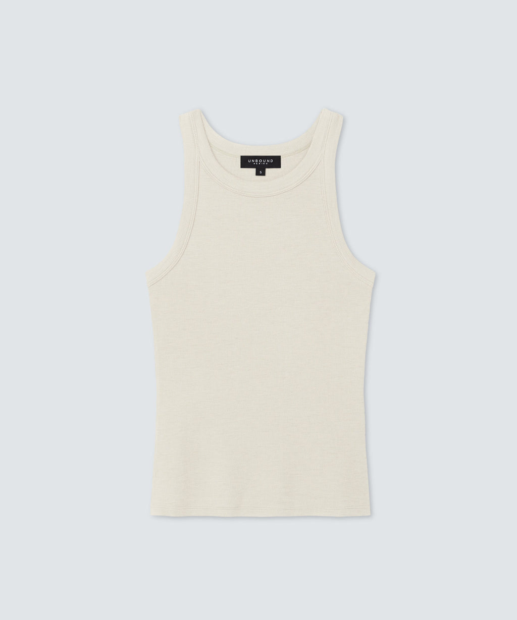 Women's Merino Rib Racer Tank