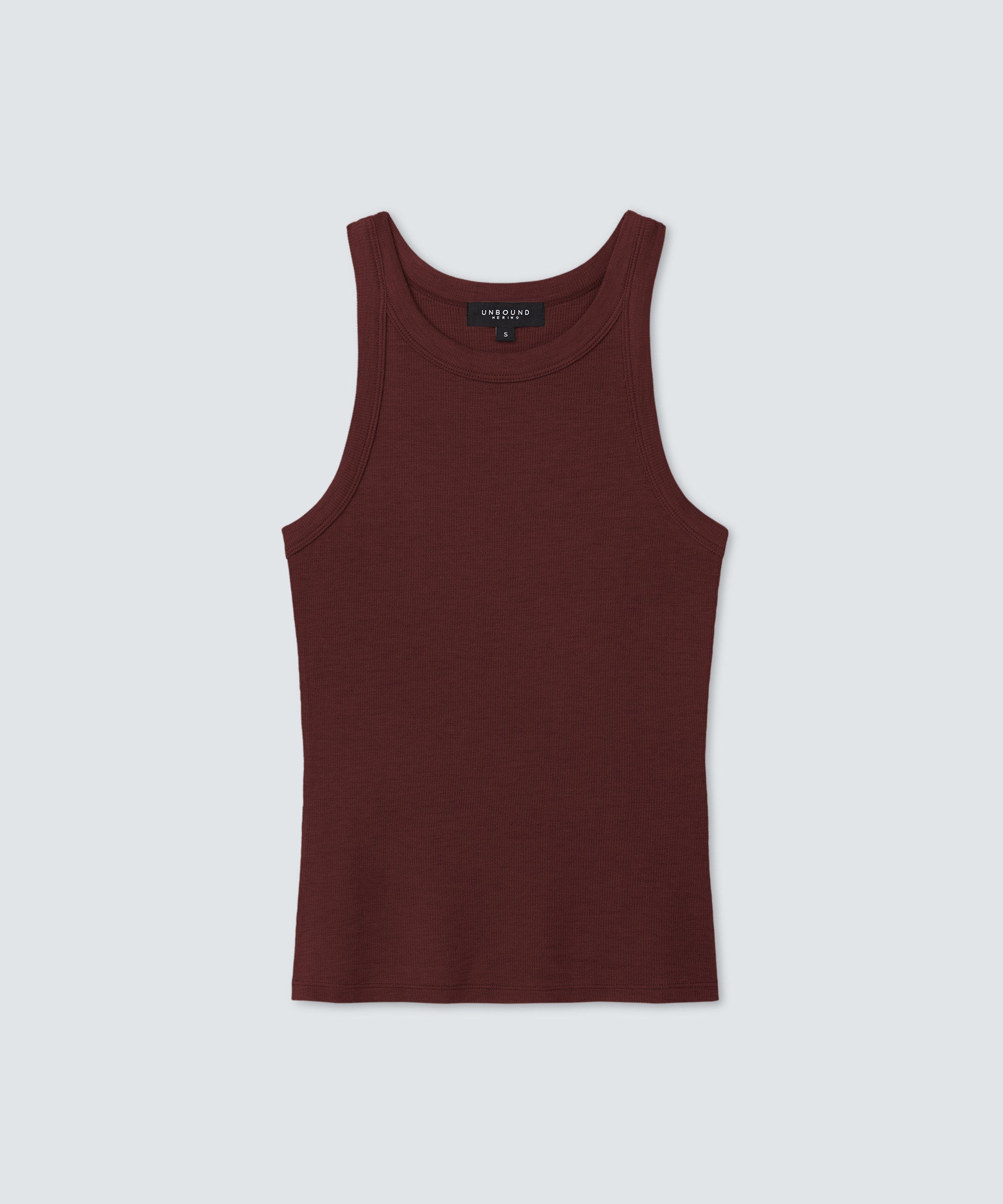 Women's Merino Rib Racer Tank