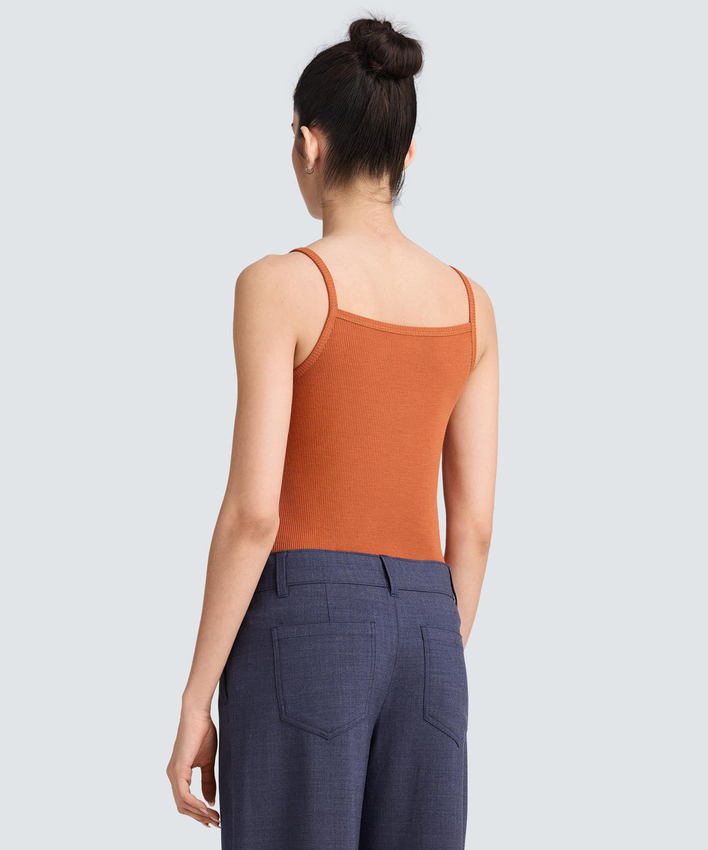 Women's Merino Tencel Rib Tank