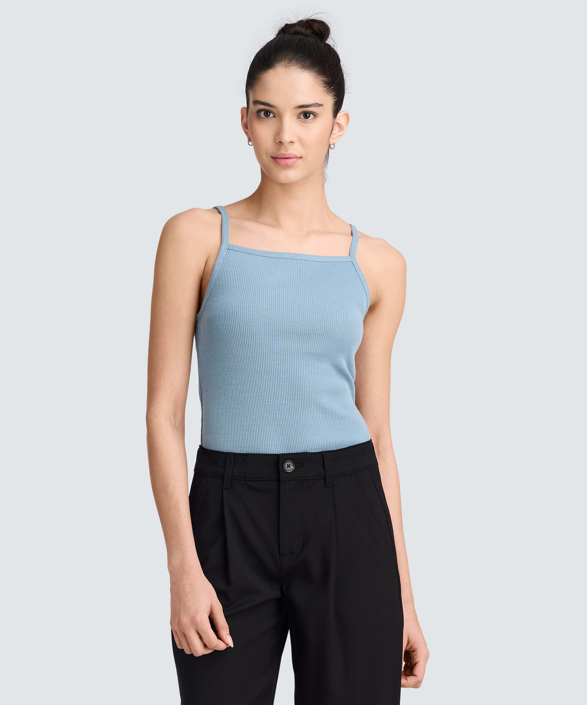 Women's Merino Tencel Rib Tank