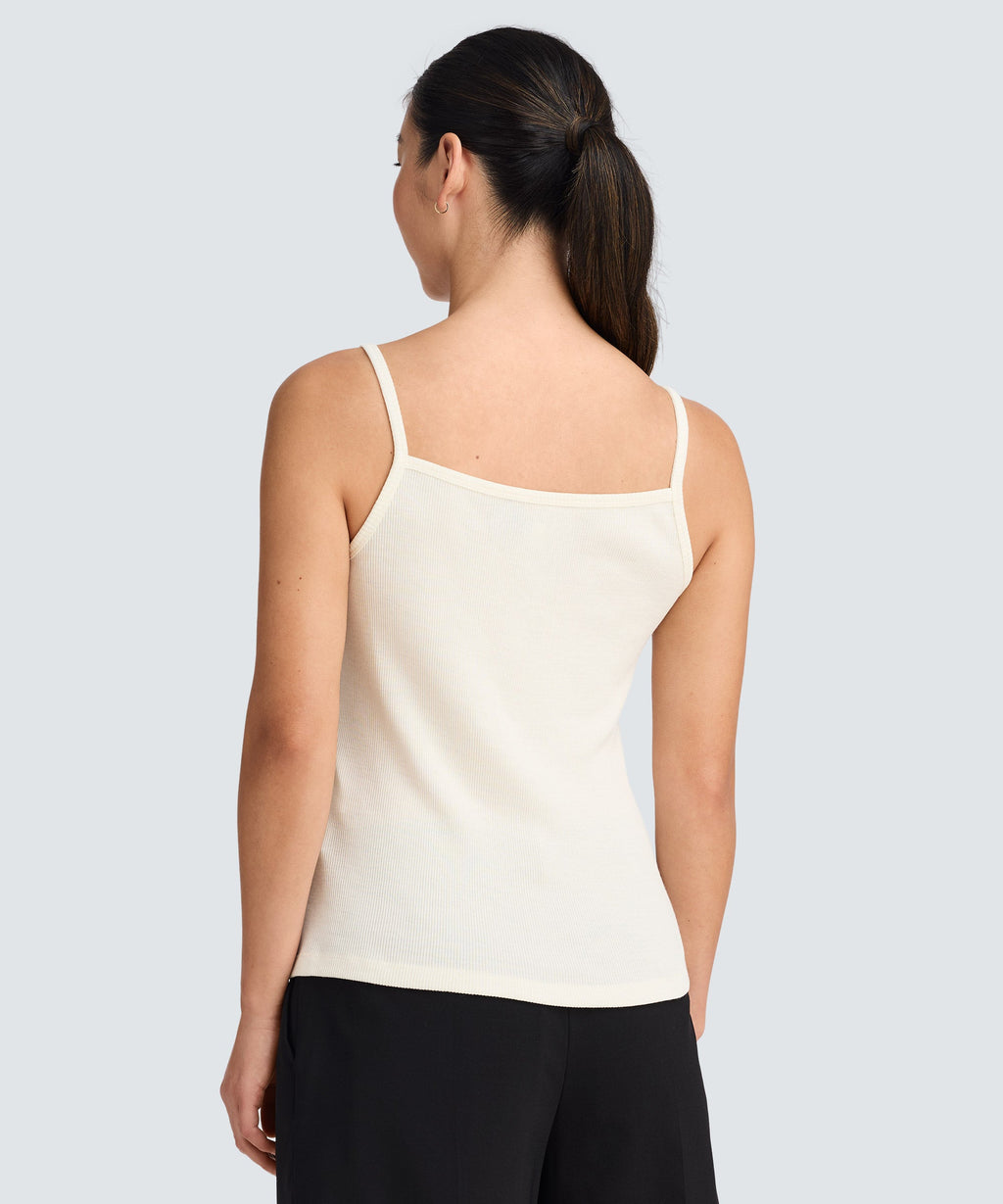 Women's Merino Tencel Rib Tank