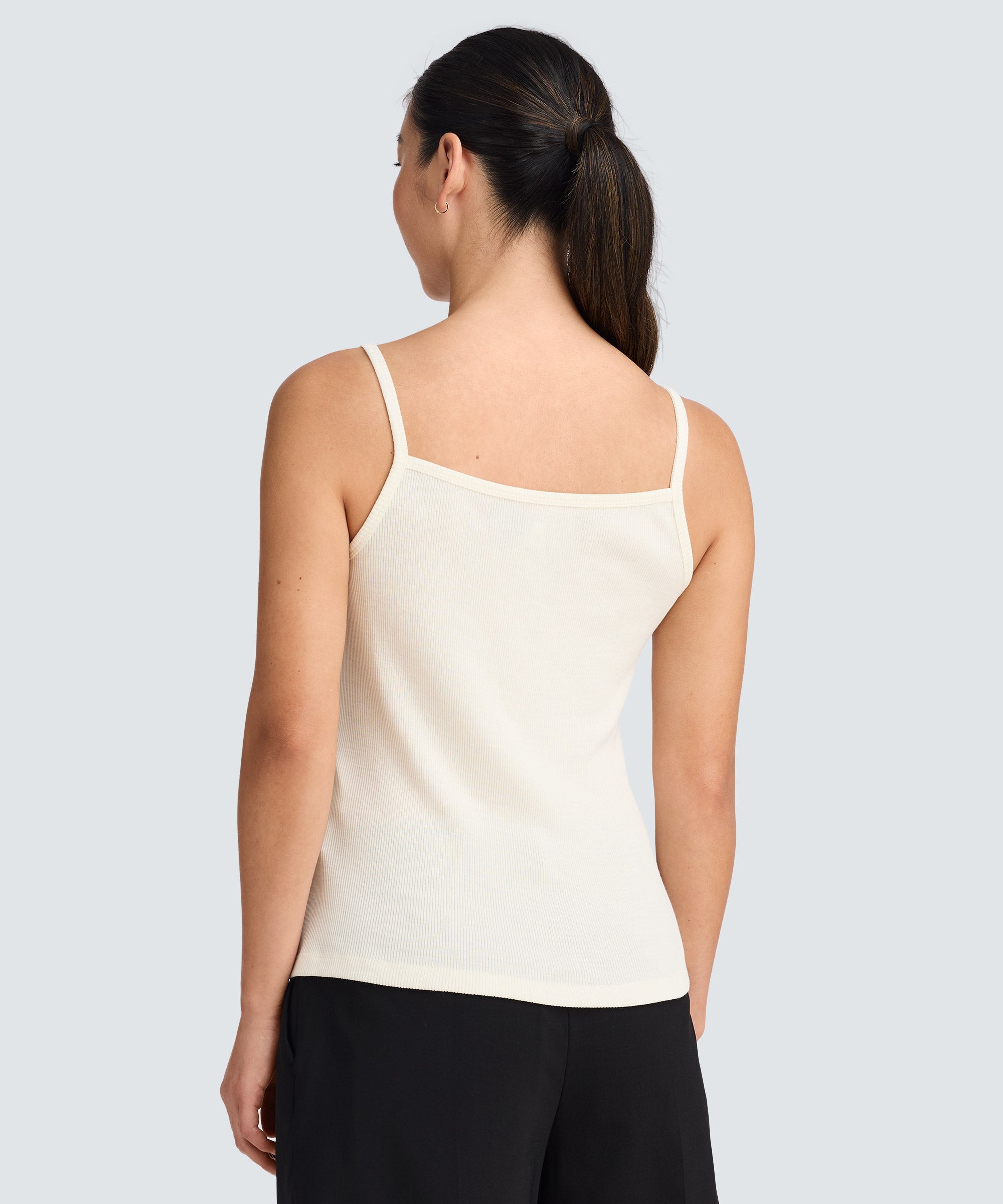 Women's Merino Tencel Rib Tank