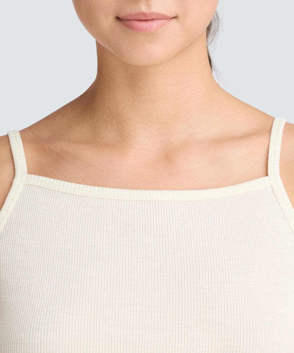 Women's Merino Tencel Rib Tank