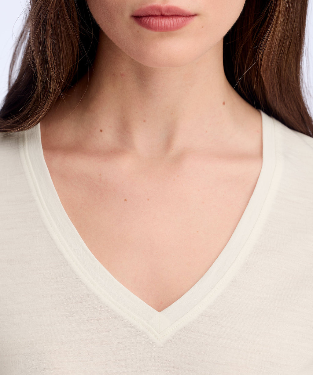 Women's Ultralight Merino V-Neck T-Shirt