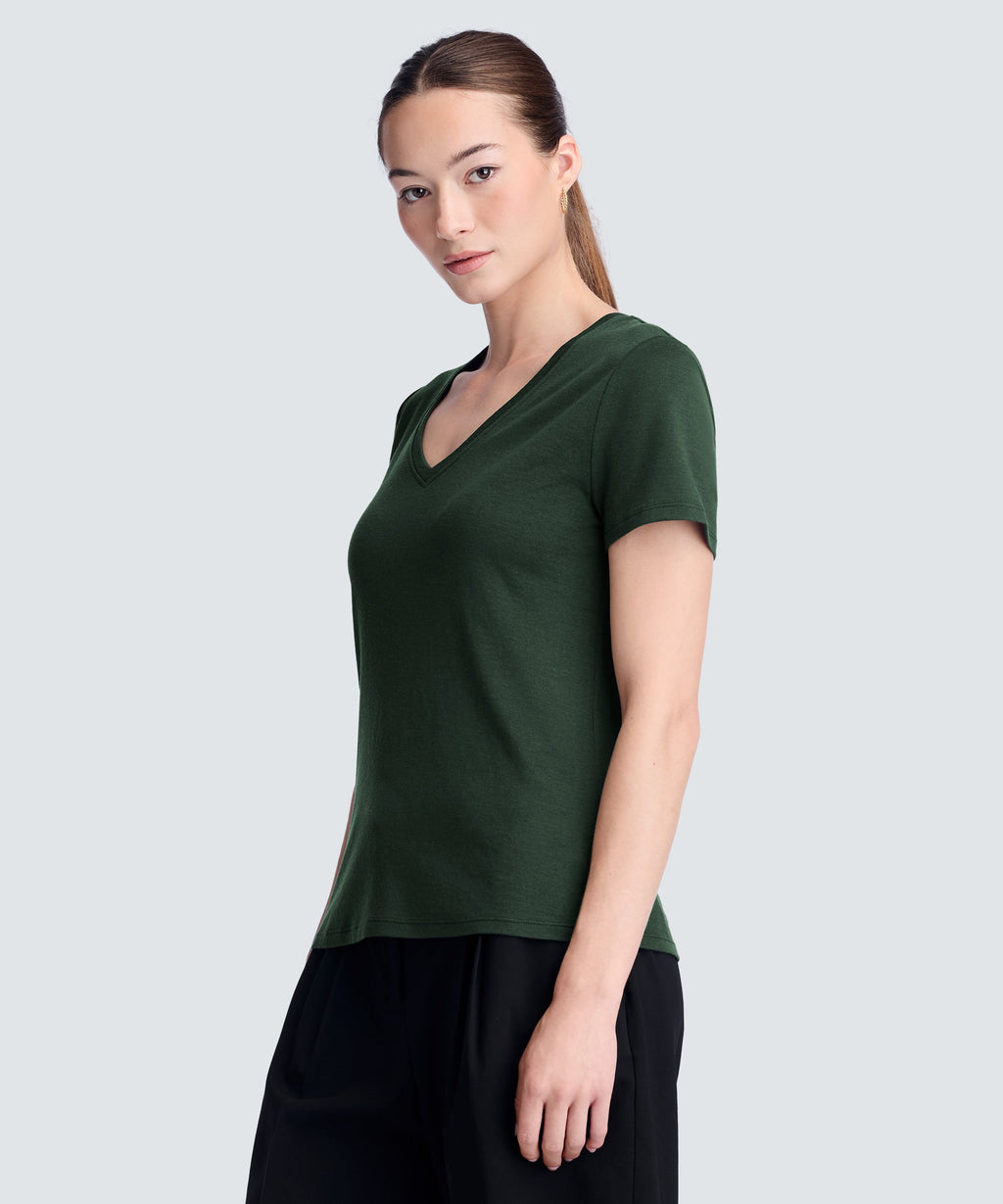 Women's Merino V-Neck T-Shirt
