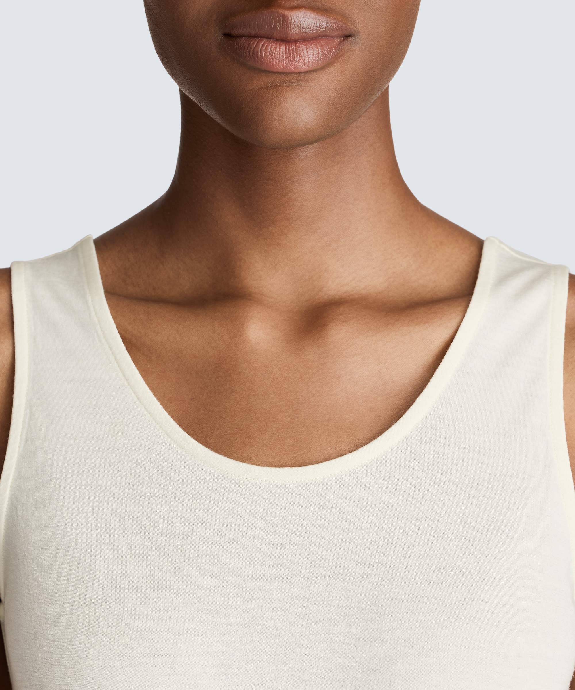 Women's Relaxed Merino Scoop Neck Tank