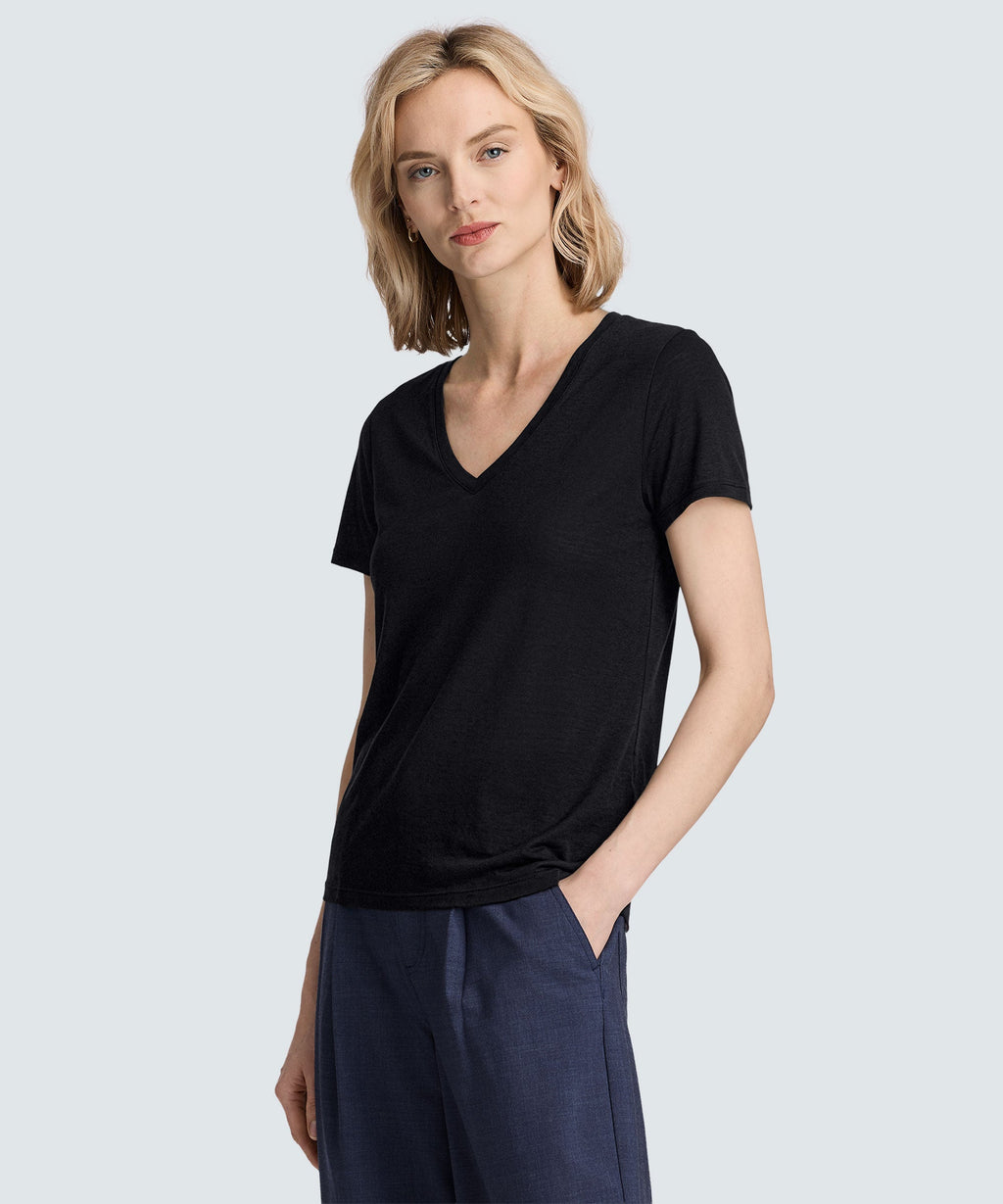 Women's Ultralight Merino V-Neck T-Shirt