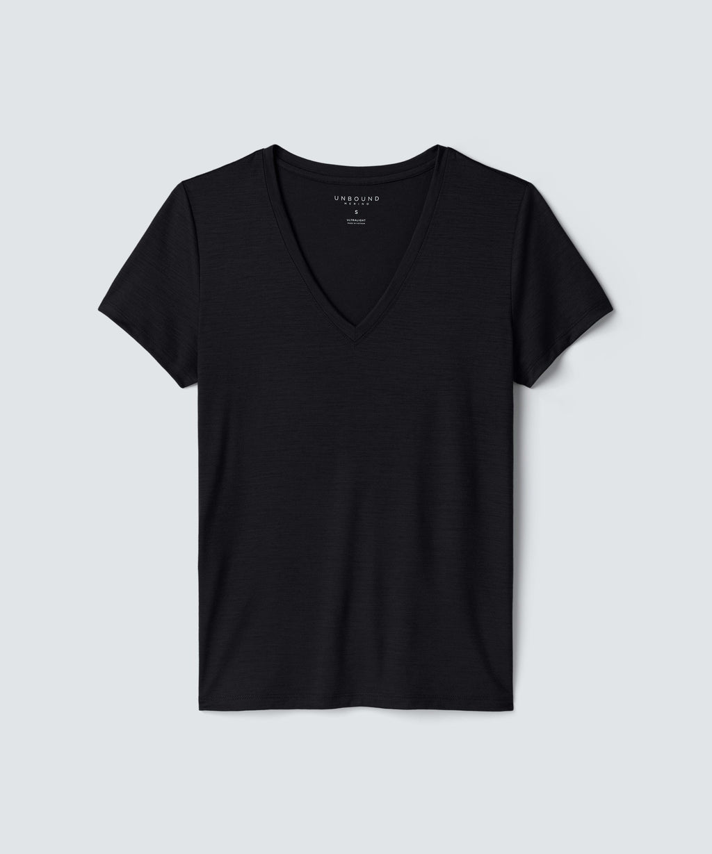 Women's Ultralight Merino V-Neck T-Shirt