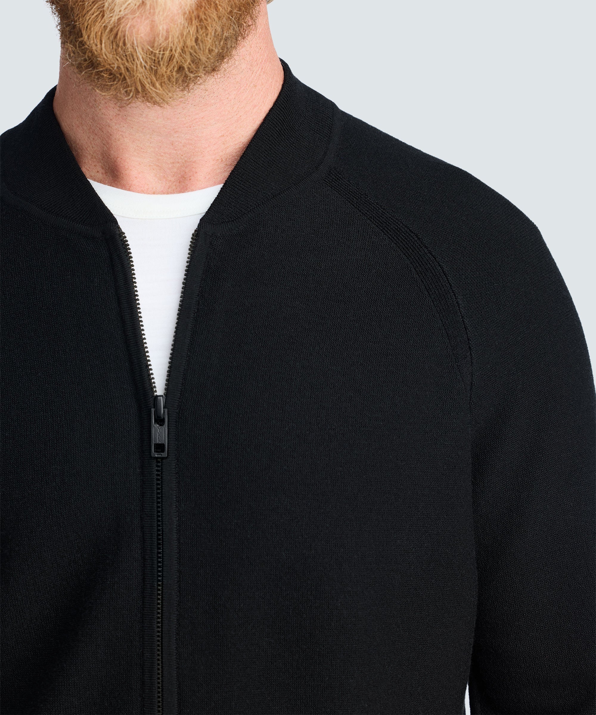 Men's Merino Knit Bomber