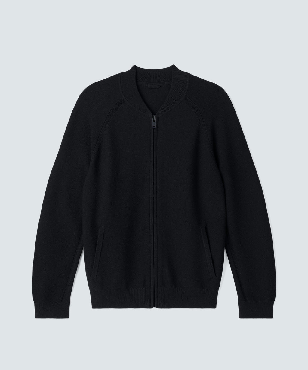 Men's Merino Knit Bomber