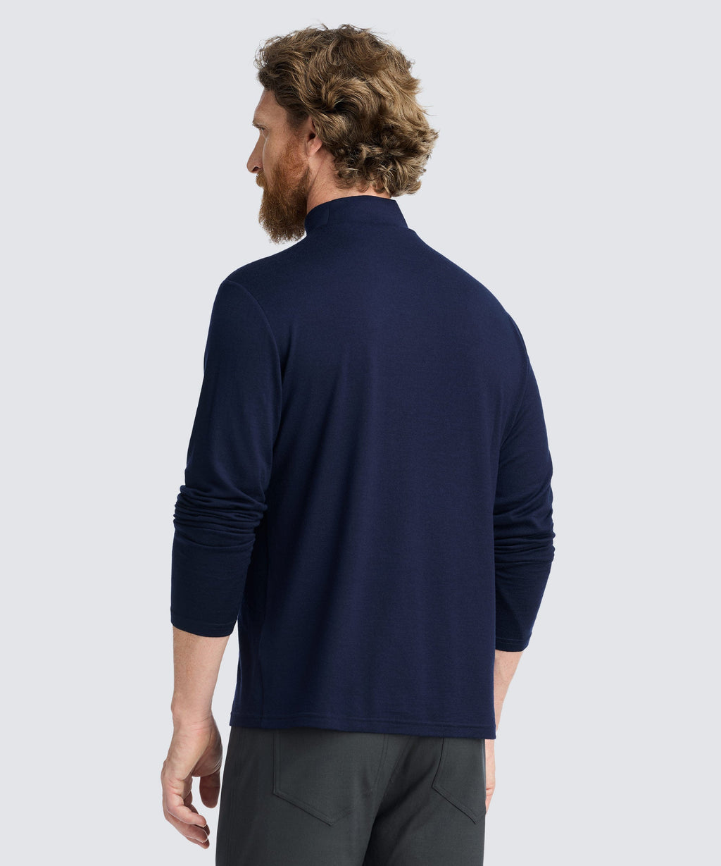 Men's Long Sleeve Merino Hi-Neck
