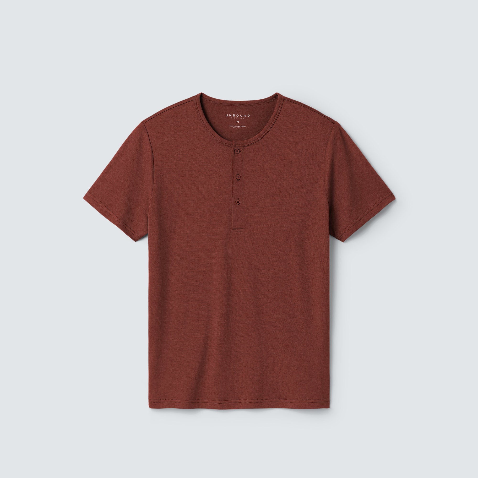 Men's Merino Short Sleeve Henley