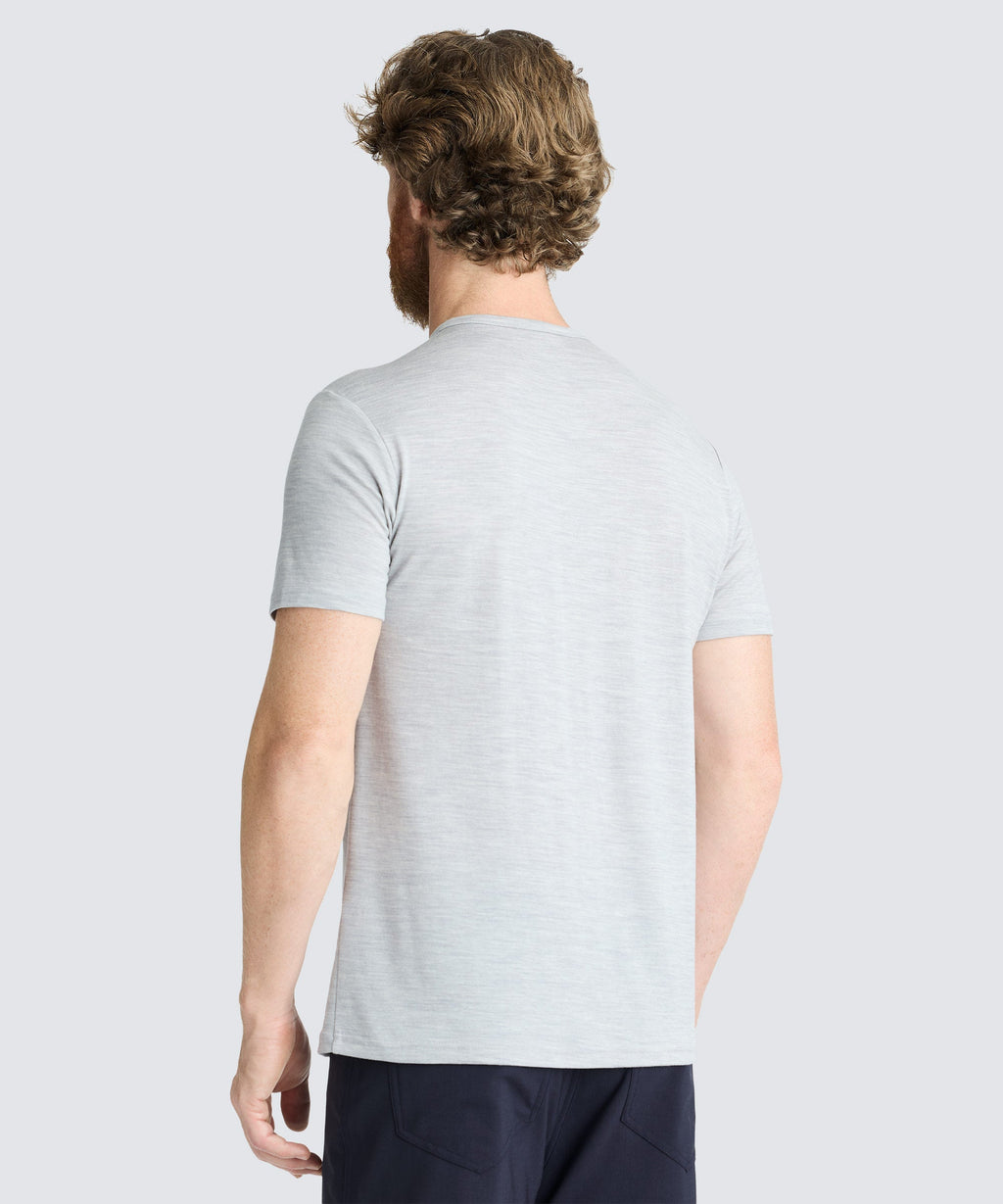 Men's Merino Short Sleeve Henley