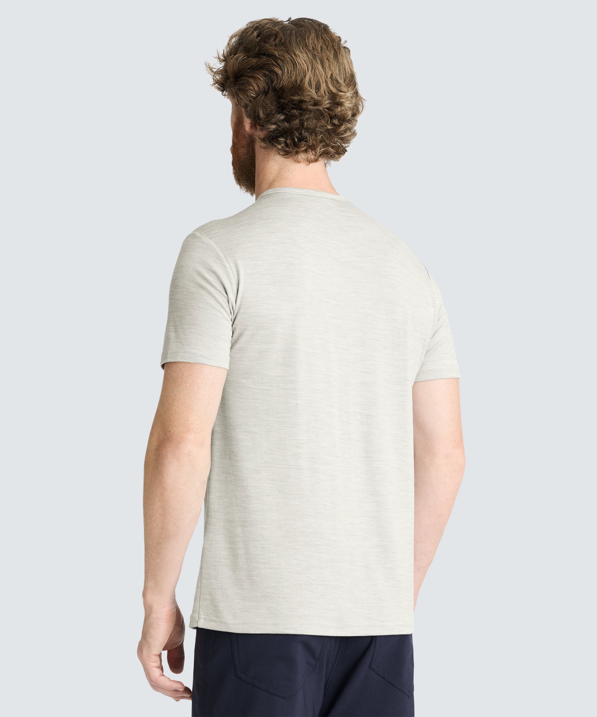 Men's Merino Short Sleeve Henley