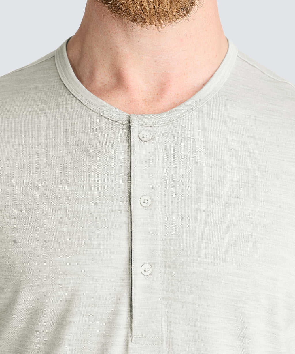 Men's Merino Short Sleeve Henley
