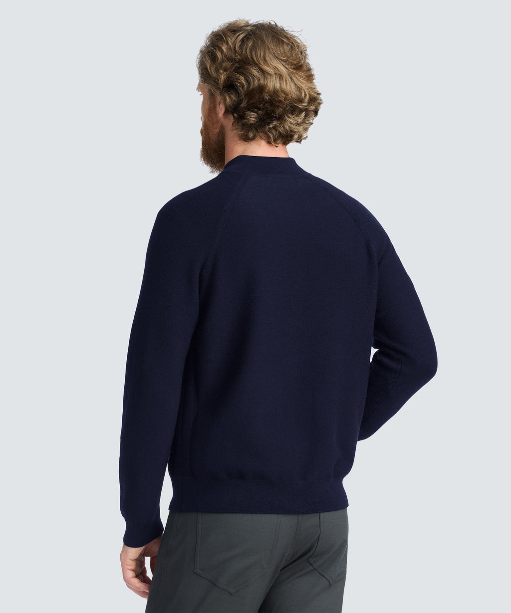 Men's Merino Knit Bomber
