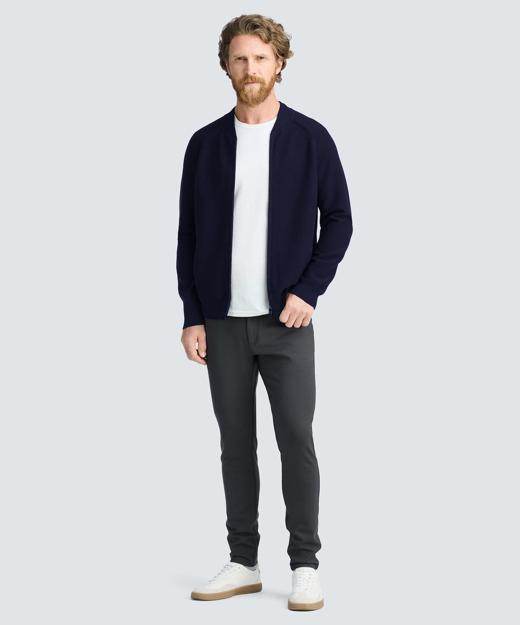 Men's Merino Knit Bomber