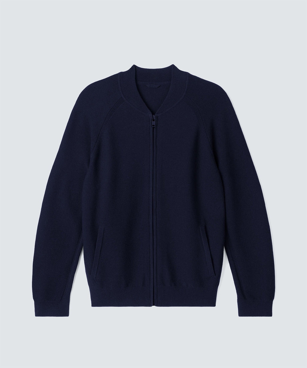 Men's Merino Knit Bomber