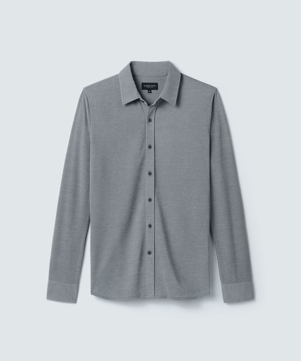 Men's Merino Button-Up
