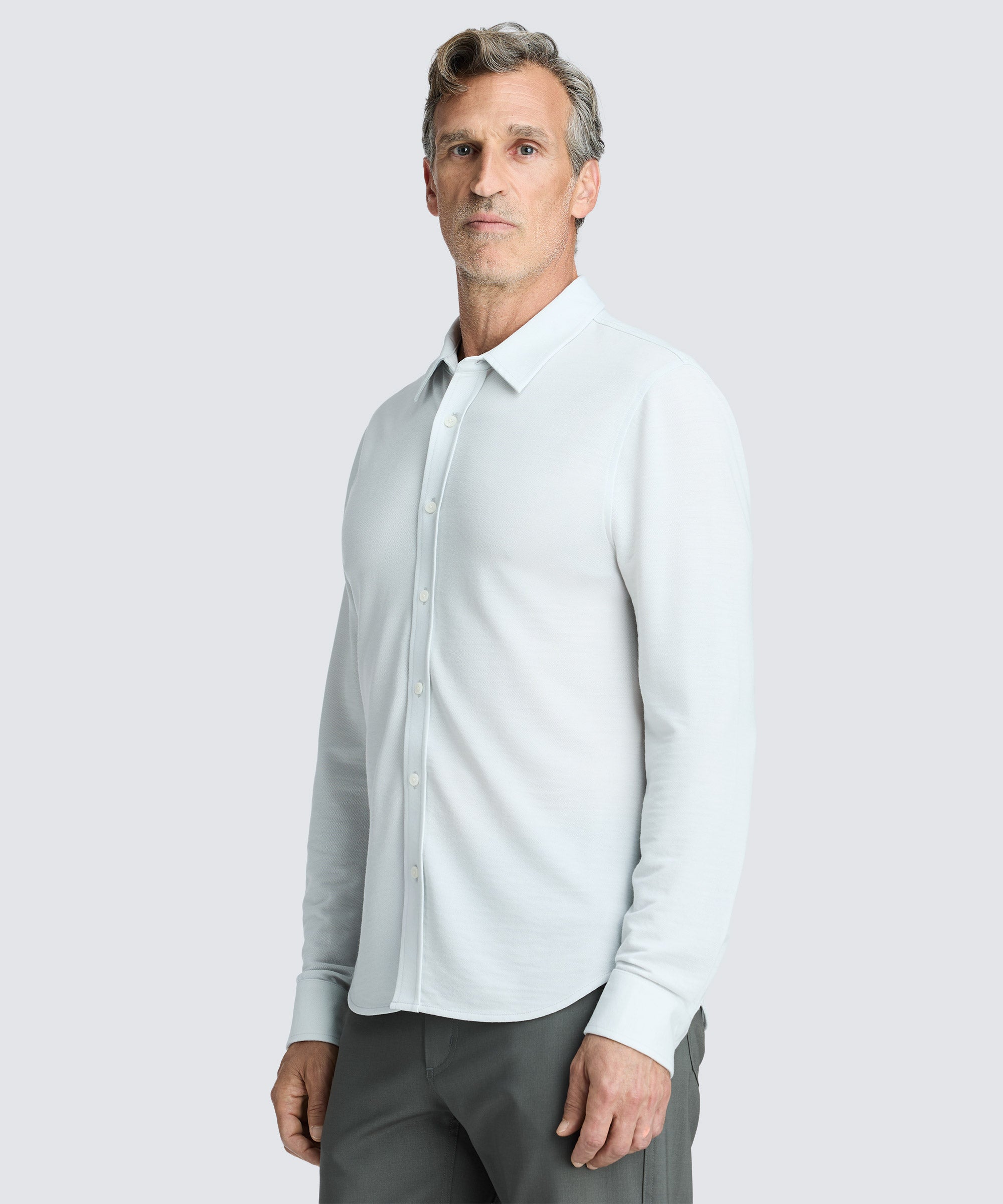 Men's Merino Button-Up