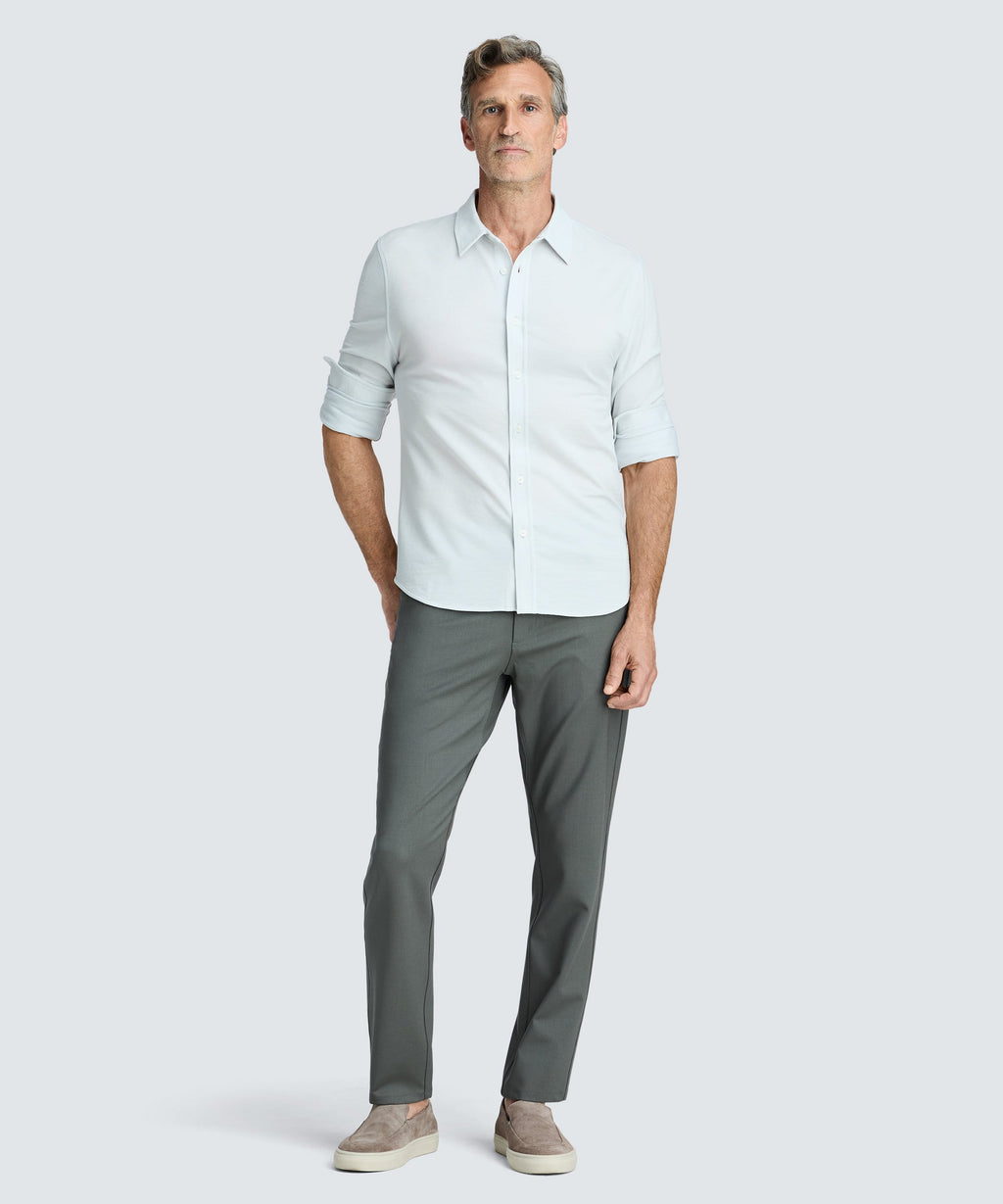 Men's Merino Button-Up