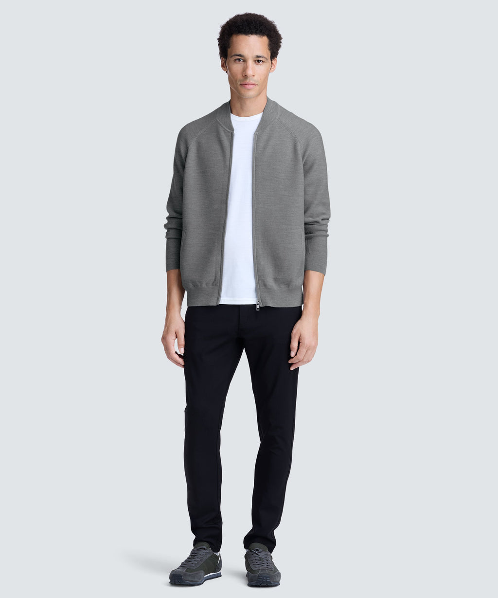 Men's Merino Knit Bomber