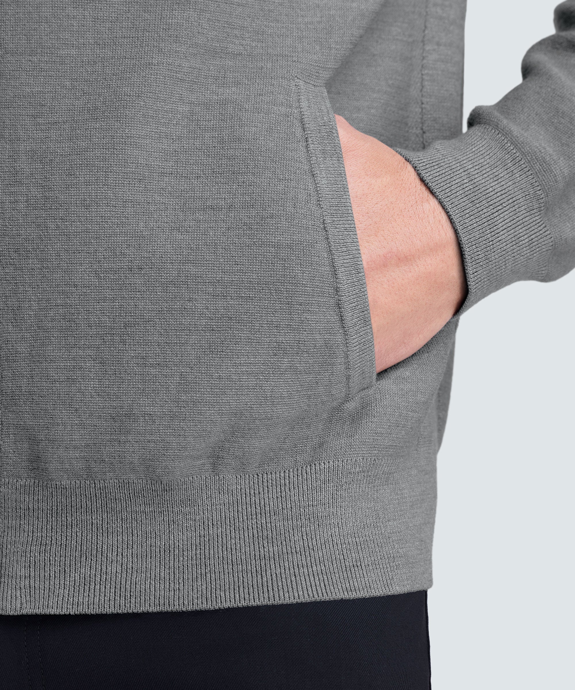 Men's Merino Knit Bomber