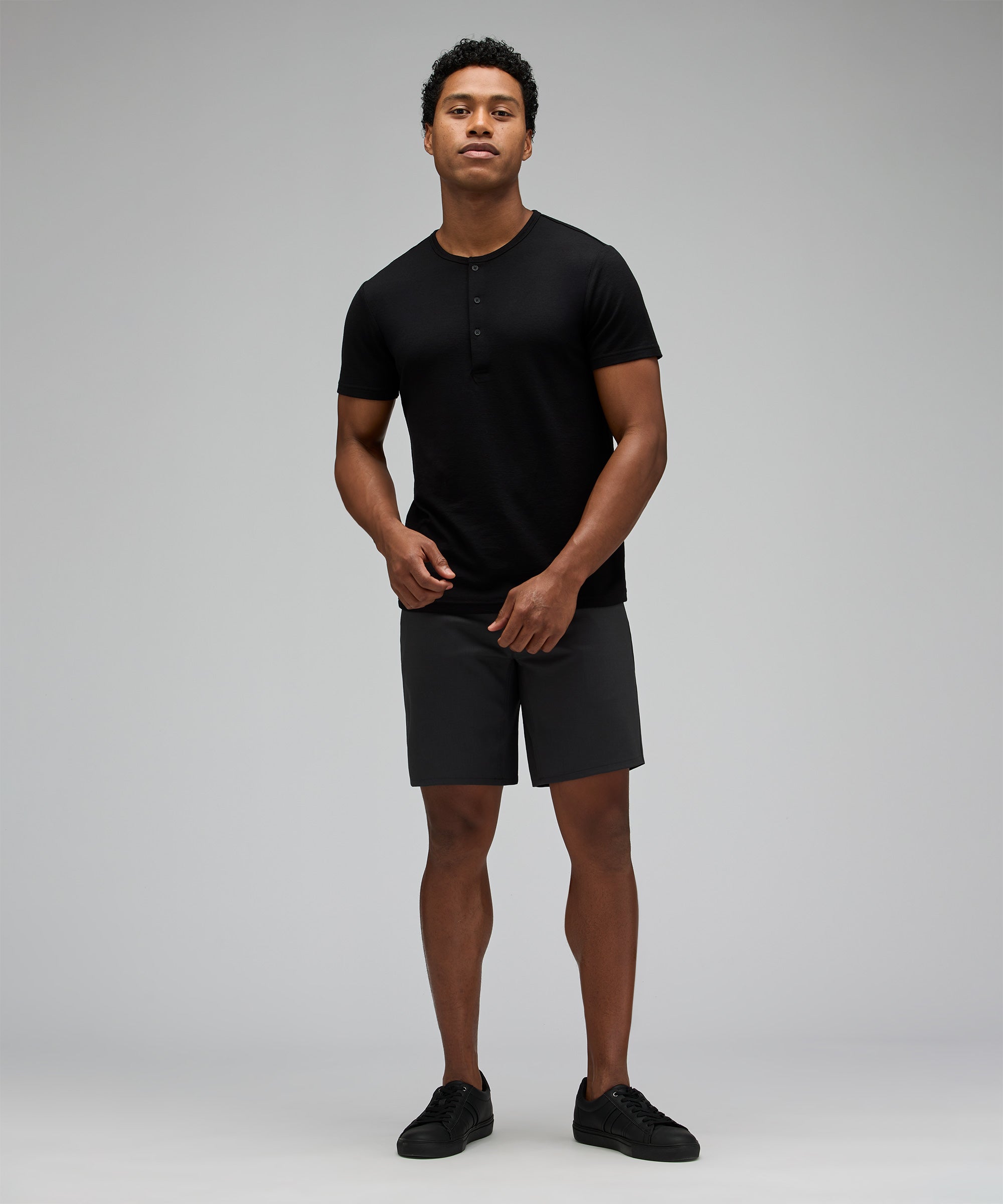 Men's Merino Short Sleeve Henley