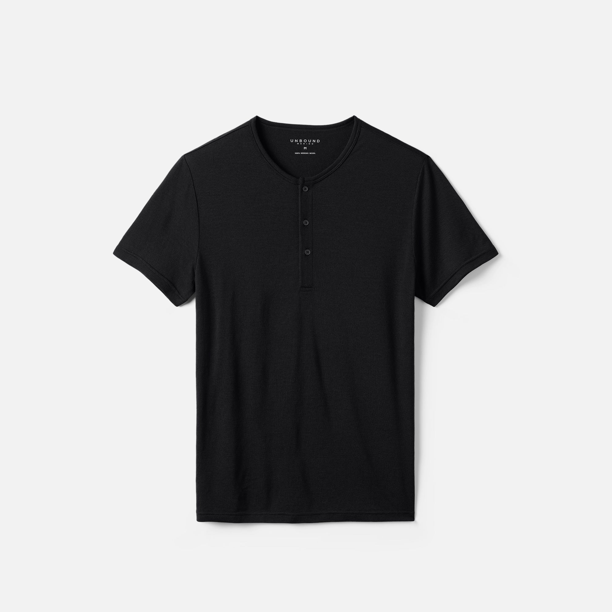 Men's Merino Short Sleeve Henley
