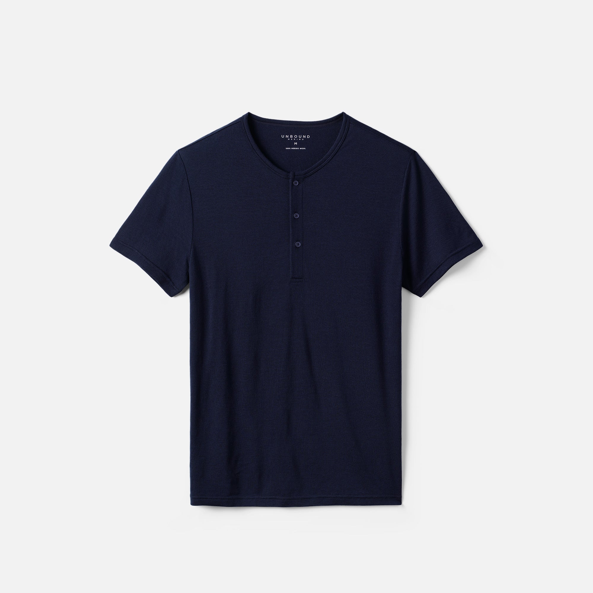 Men's Merino Short Sleeve Henley
