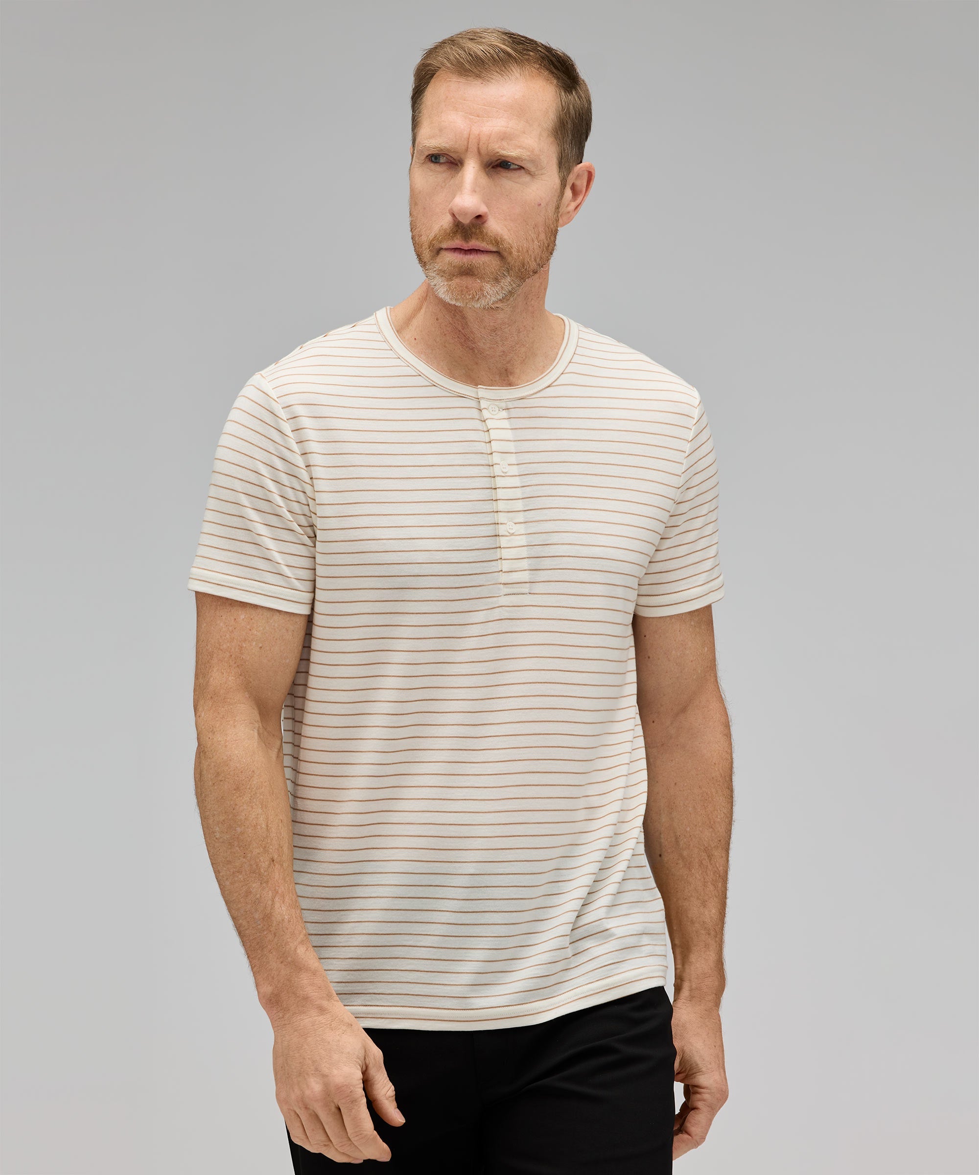 Men's Merino Short Sleeve Henley