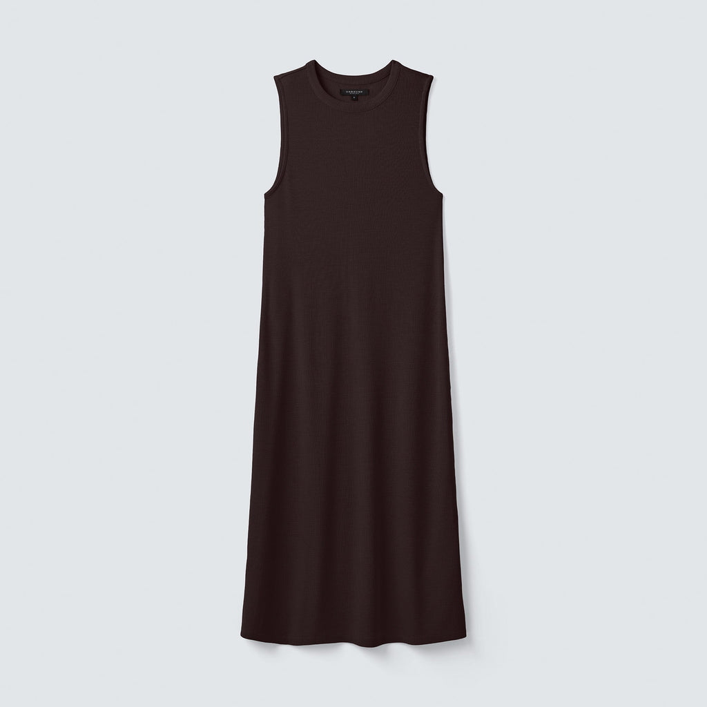 Women's Rib Merino Sleeveless Dress