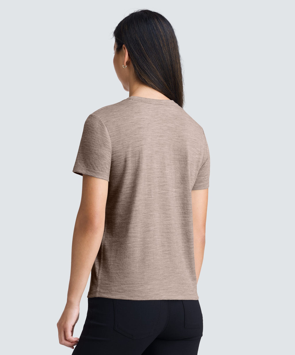 Women's Merino Crew Neck T-Shirt