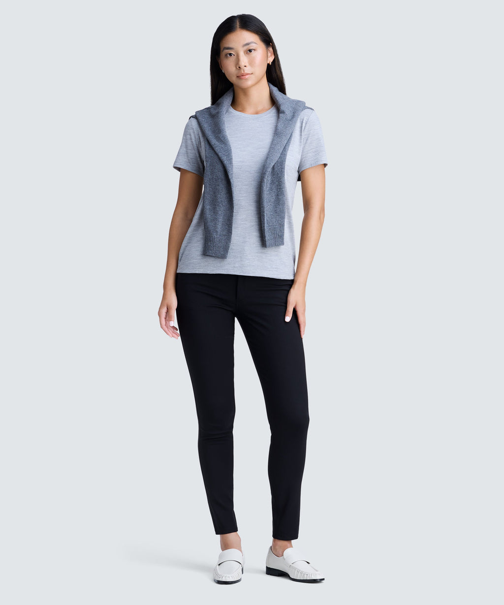 Women's Merino Crew Neck T-Shirt