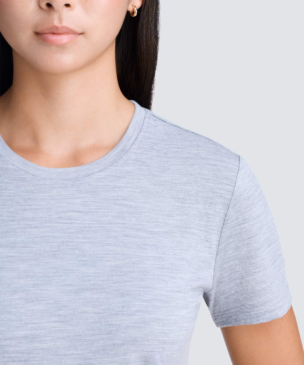 Women's Merino Crew Neck T-Shirt