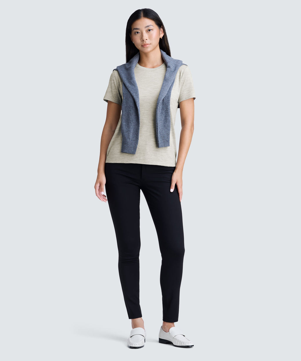 Women's Merino Crew Neck T-Shirt