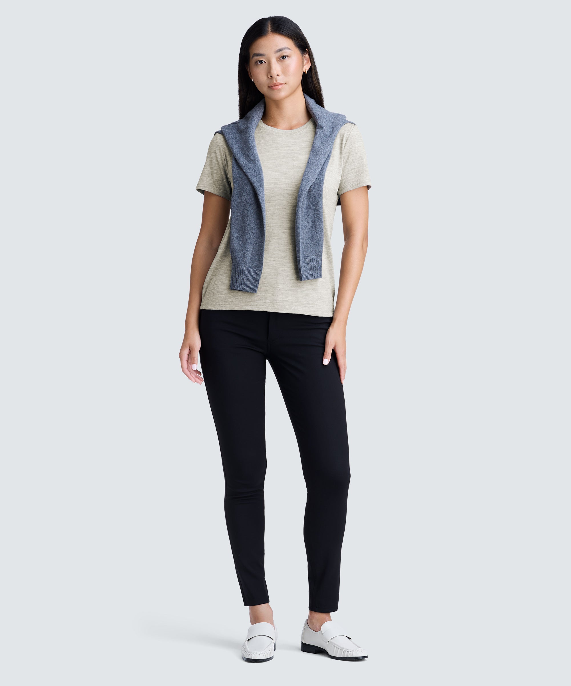 Women's Merino Crew Neck T-Shirt