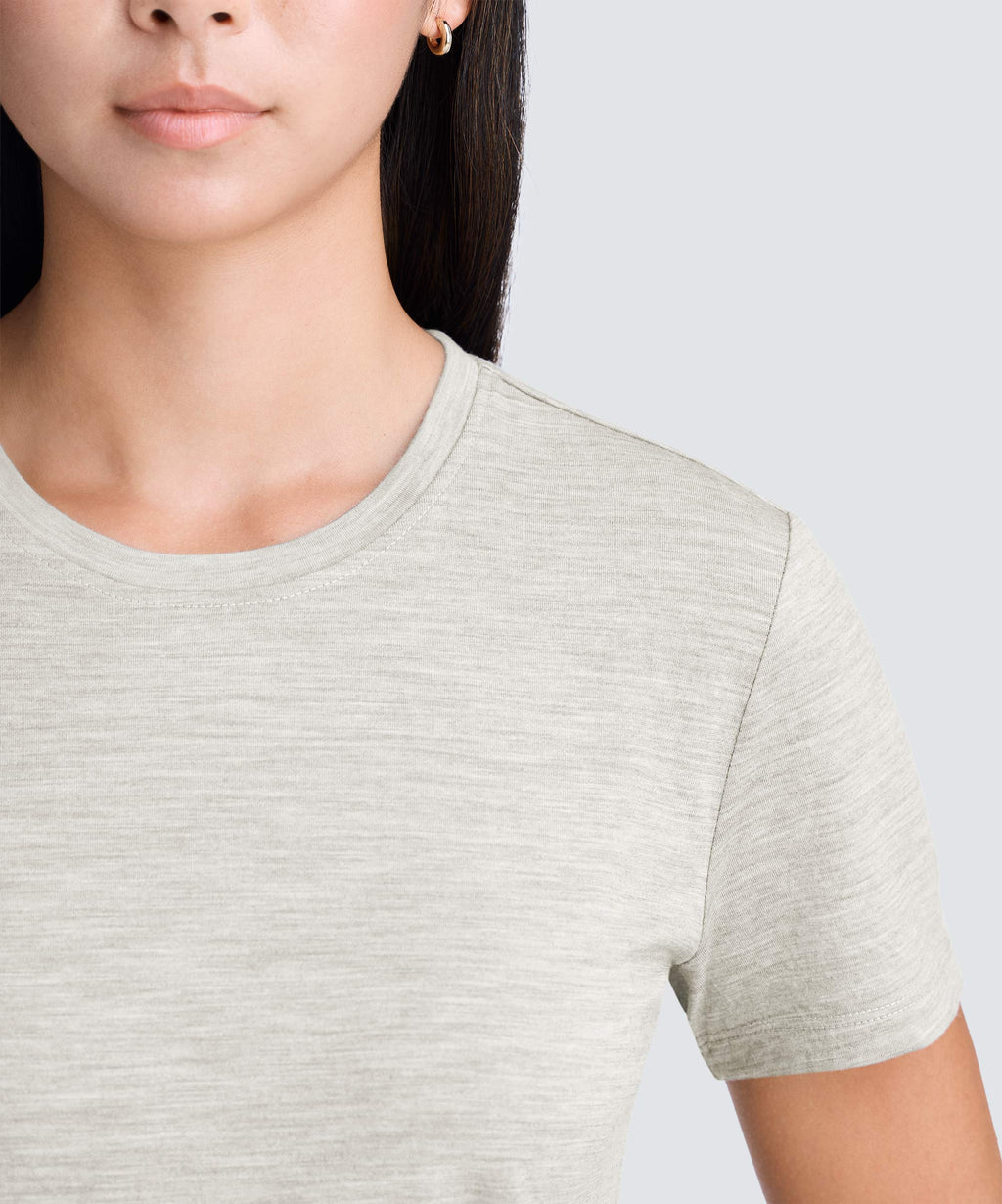 Women's Merino Crew Neck T-Shirt