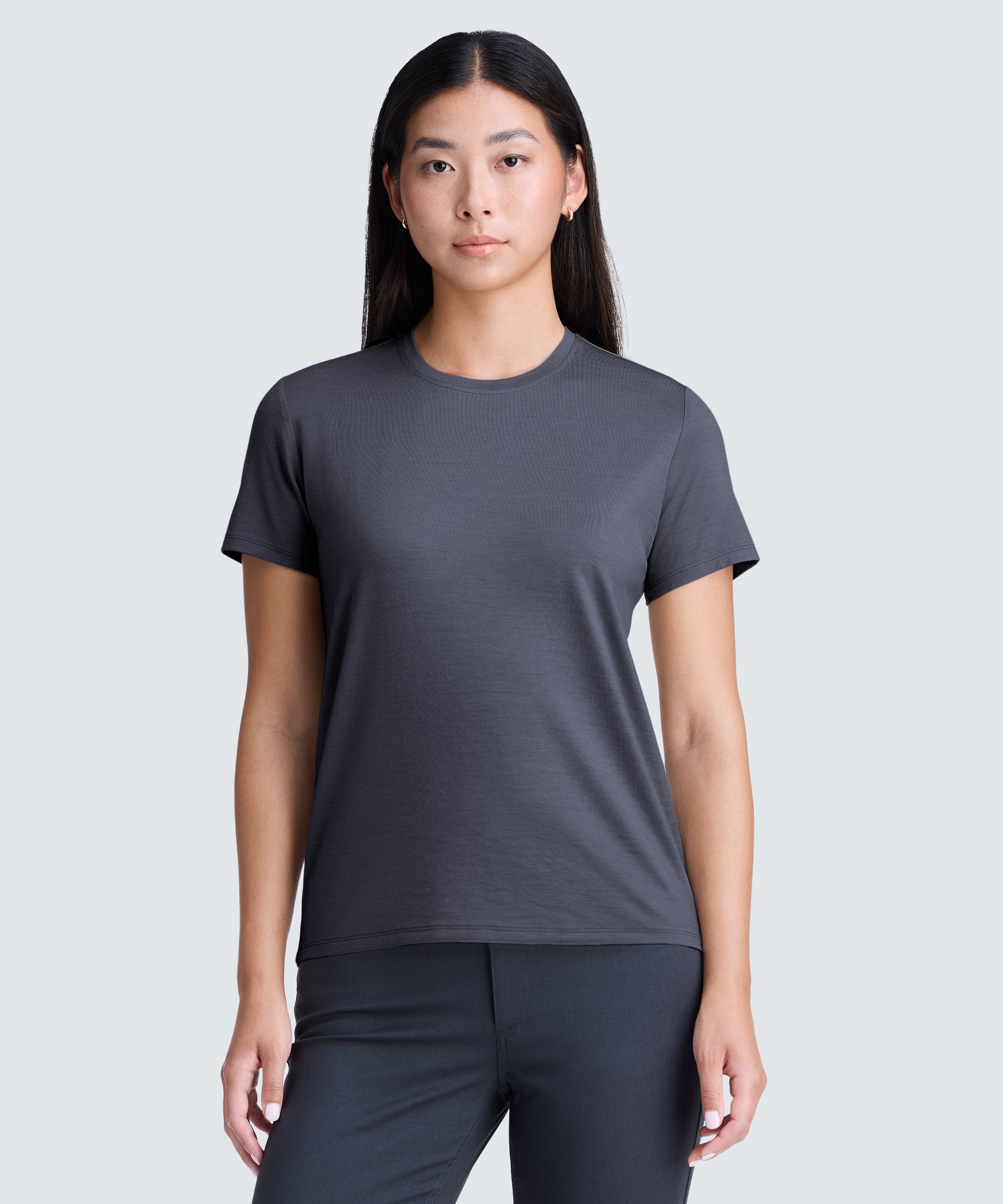 Women's Merino Crew Neck T-Shirt
