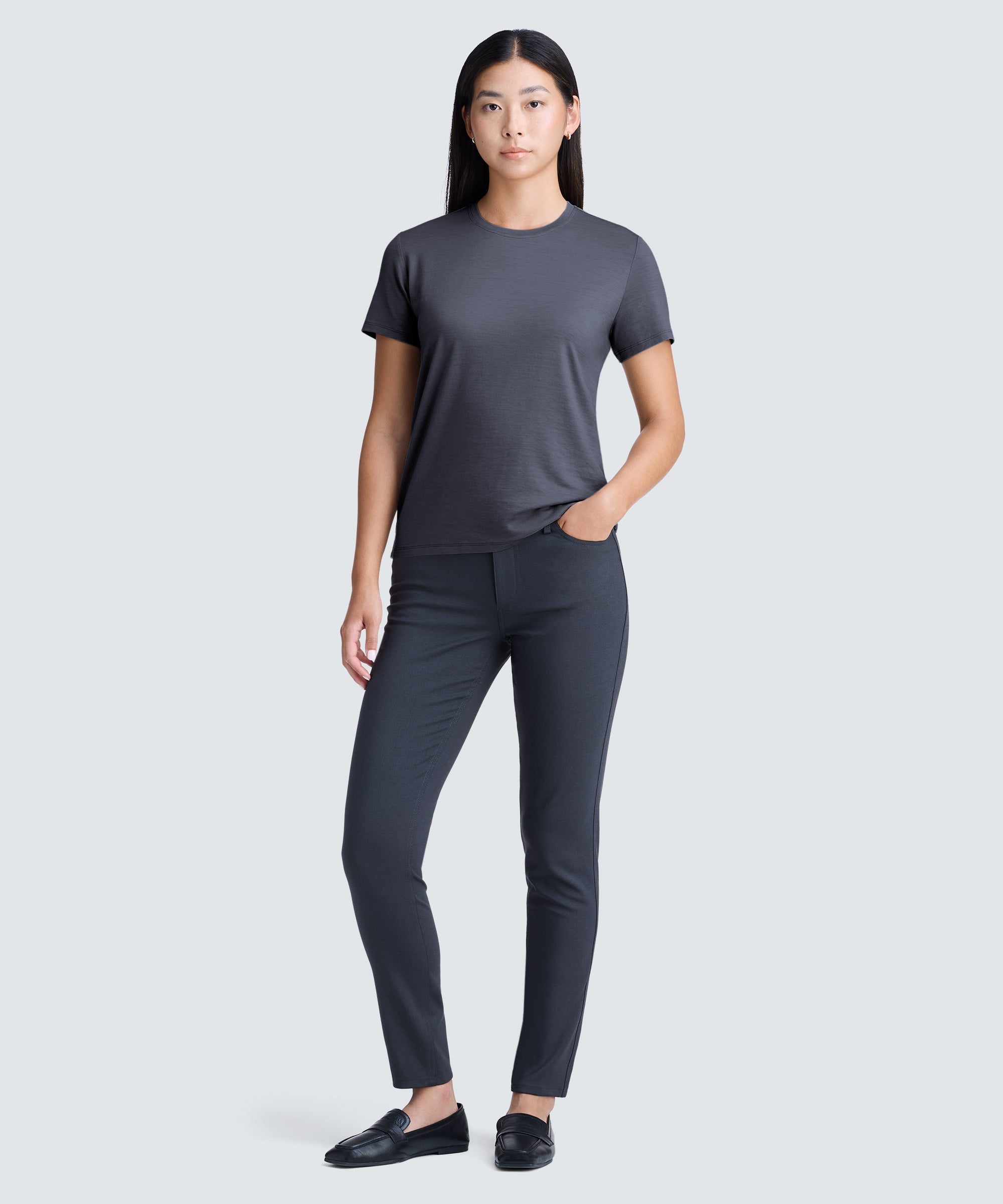 Women's Merino Crew Neck T-Shirt