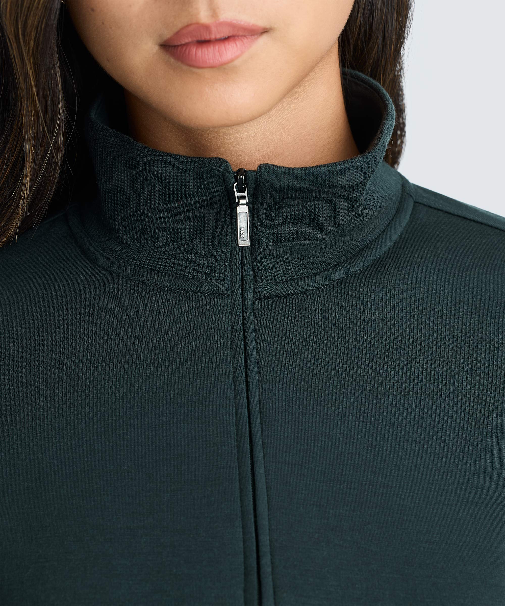 Women's Merino Cropped Quarter Zip