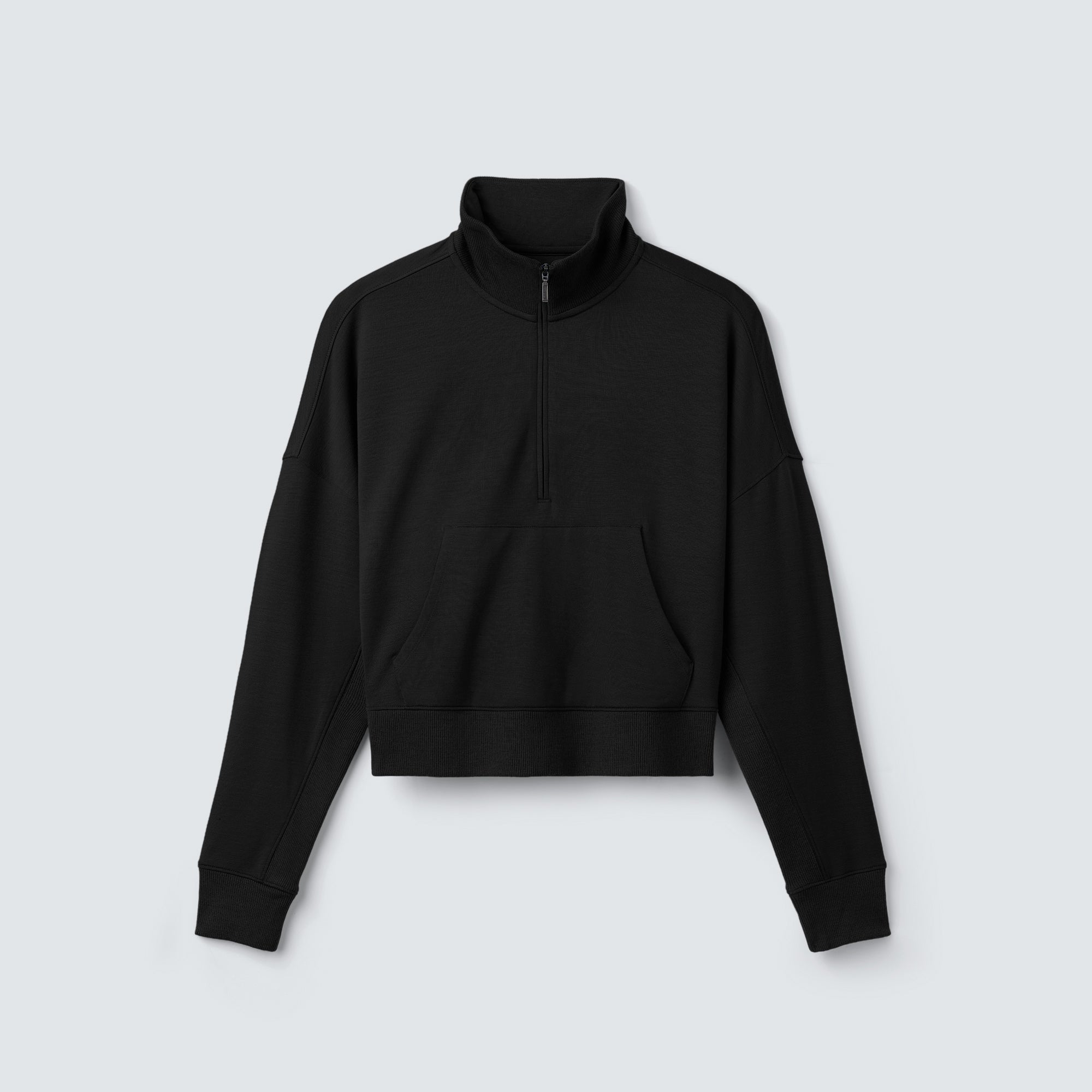 Women's Merino Cropped Quarter Zip