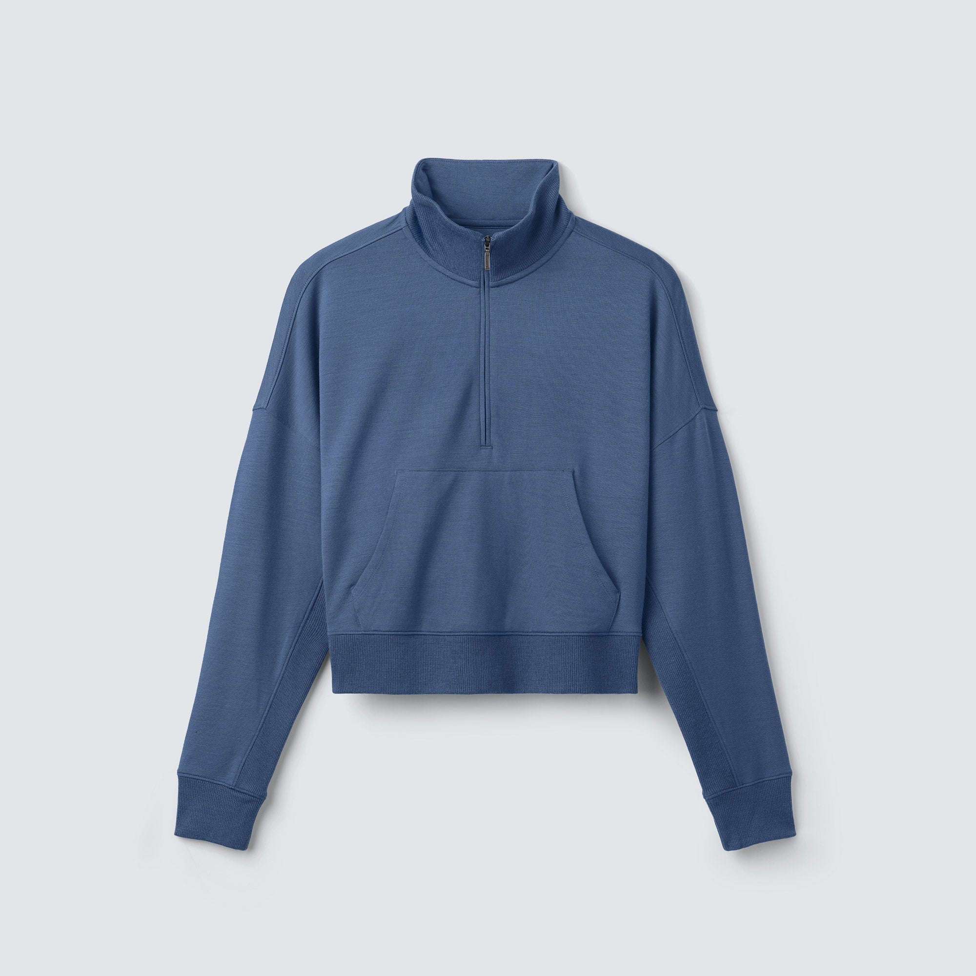 Women's Merino Cropped Quarter Zip