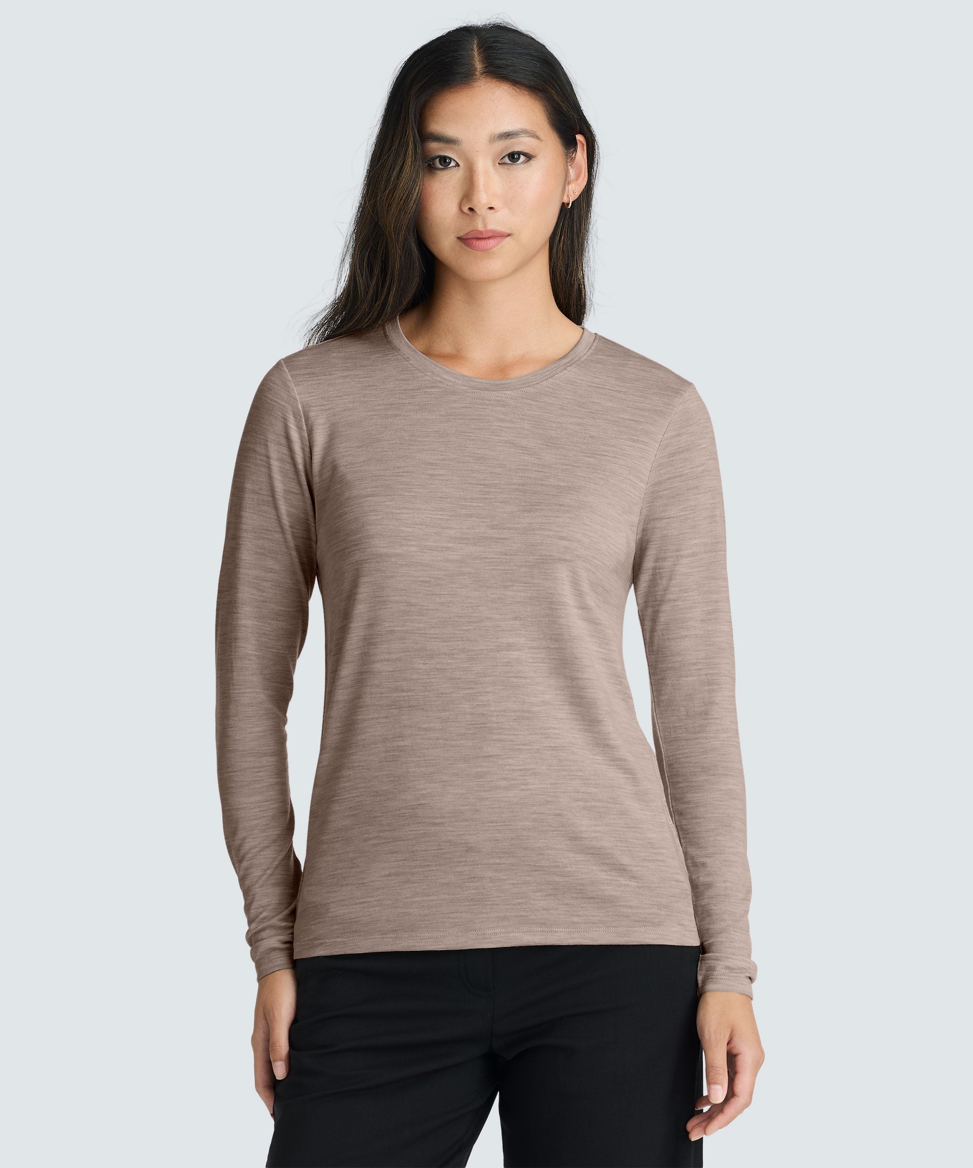 Women's Long Sleeve Merino Crew
