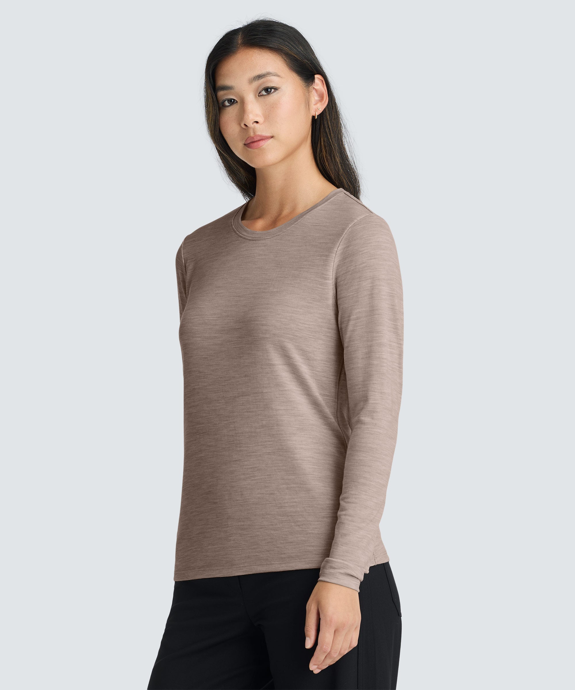 Women's Long Sleeve Merino Crew