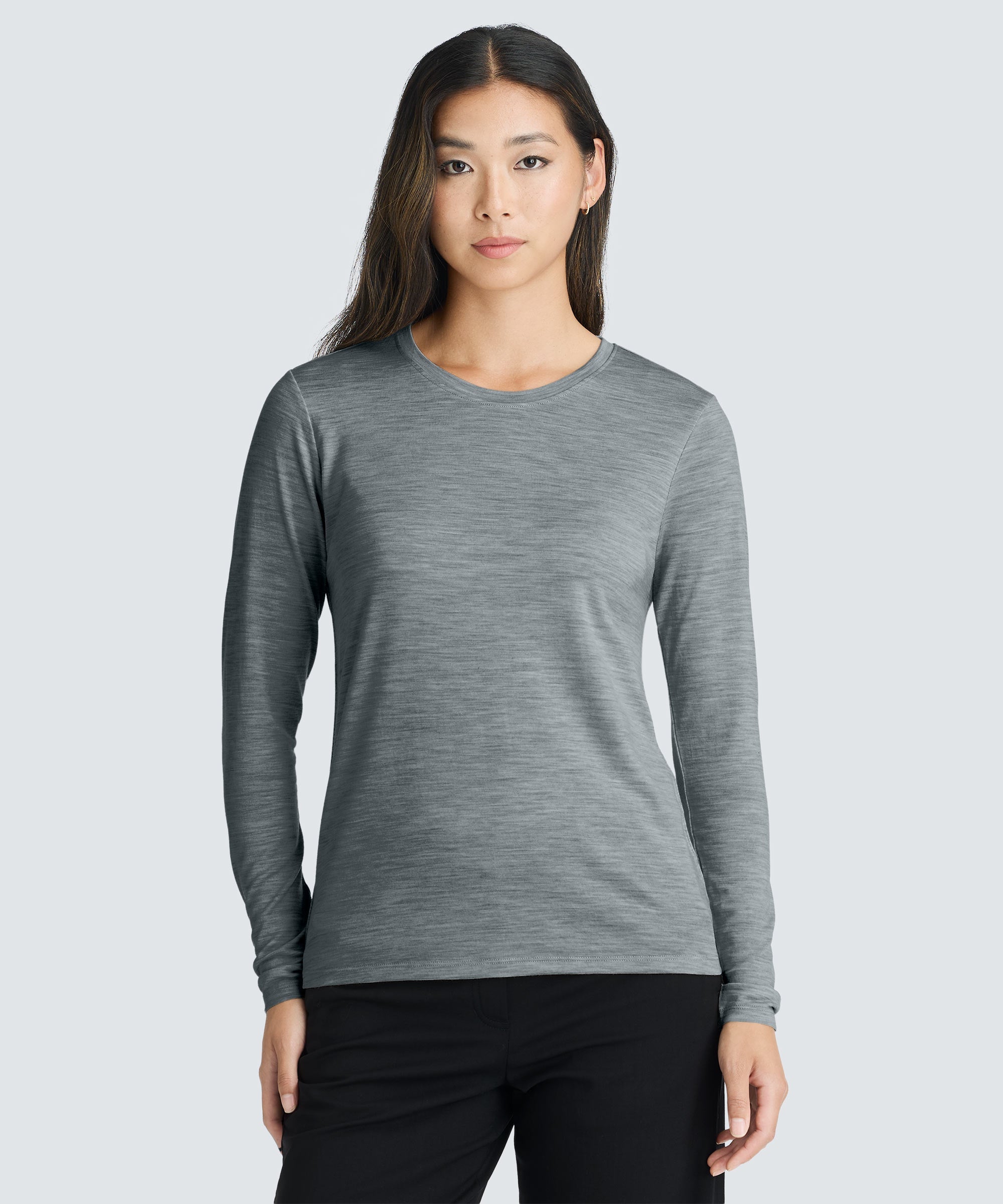 Women's Long Sleeve Merino Crew