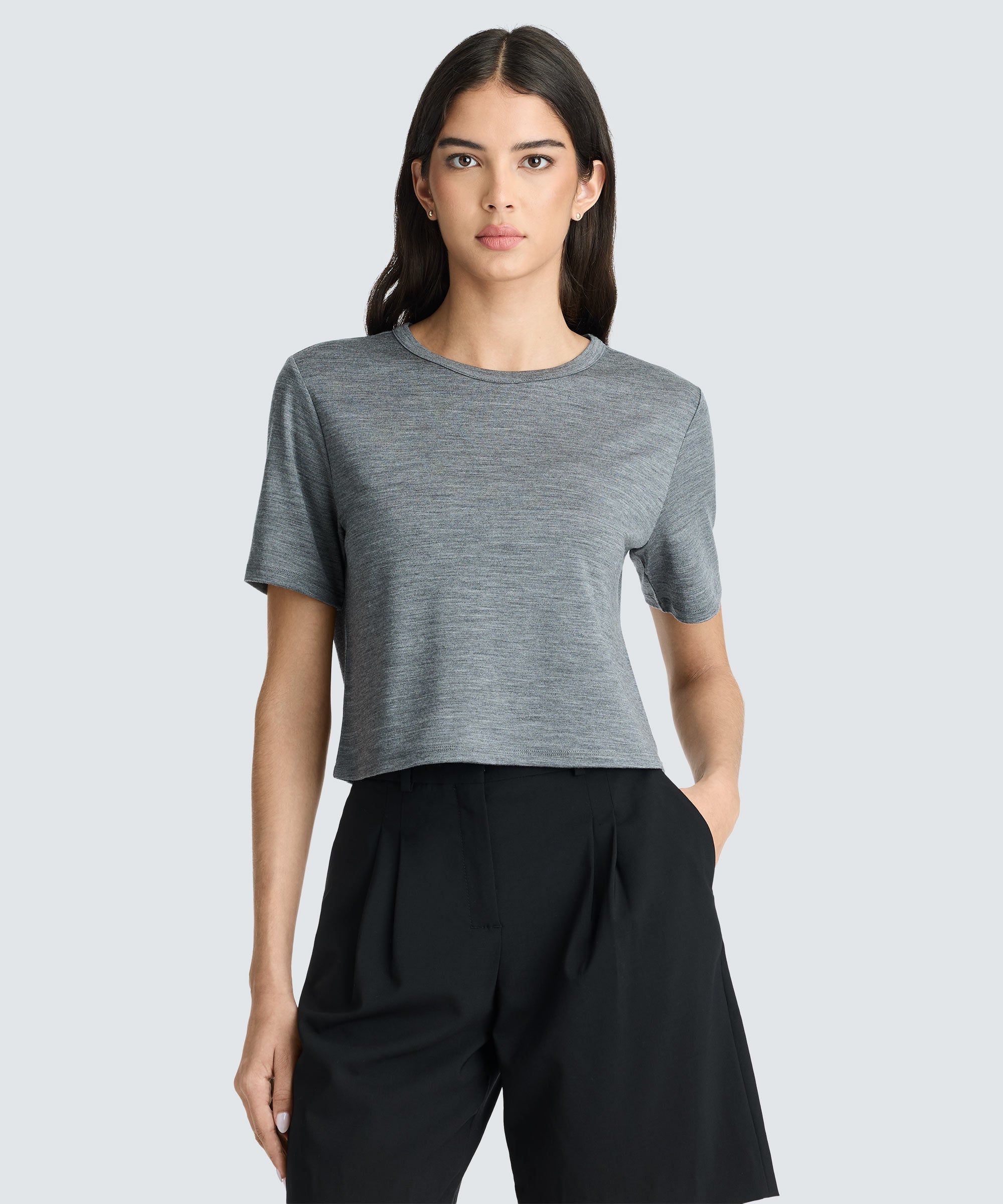 Women's Merino Boxy Tee