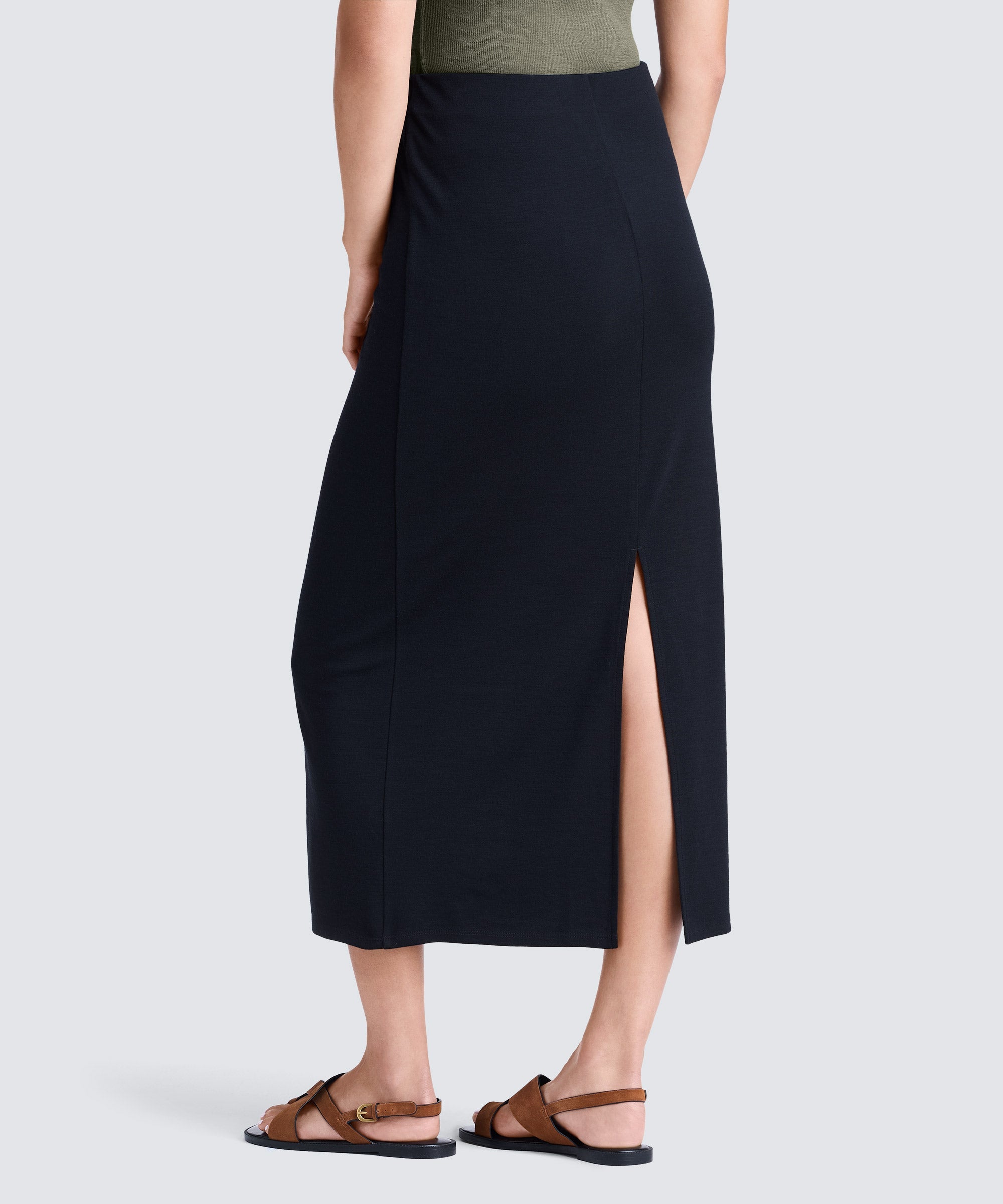 Women's Merino Maxi Skirt